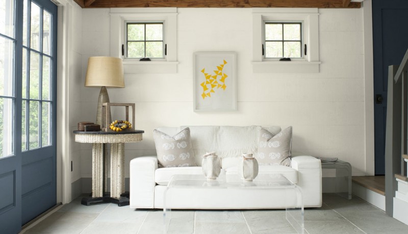 Simply White Living Room