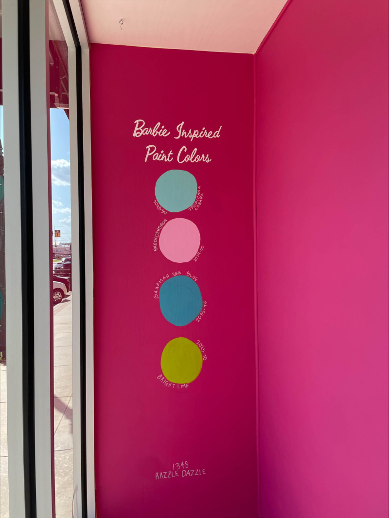 Barbie Inspired Colors